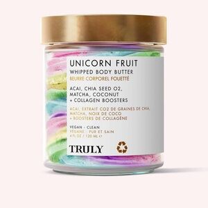 Truly Beauty JUMBO Unicorn Fruit Whipped Body Butter 4 oz - TikTok-Viral